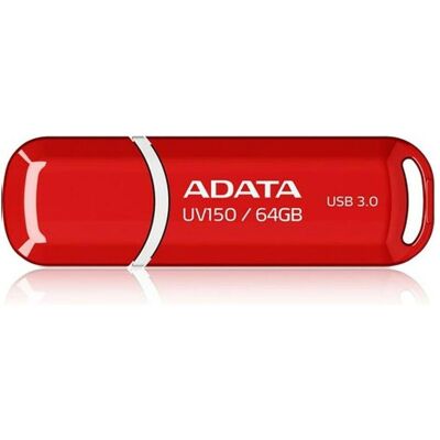 Adata DashDrive UV150 (64 GB, USB-A), Chiavetta USB, Rosso Adata DashDrive UV150 (64 GB, USB-A), Chiavetta USB, Rosso