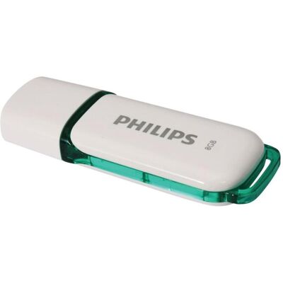 Philips Edizione neve (8 GB, USB-A), Chiavetta USB, Bianco, Turchese Philips Edizione neve (8 GB, USB-A), Chiavetta USB, Bianco, Turchese