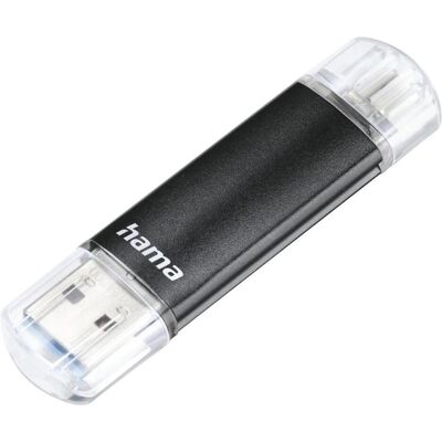 Hama Laeta Twin (32 GB, USB-A), Chiavetta USB, Nero Hama Laeta Twin (32 GB, USB-A), Chiavetta USB, Nero