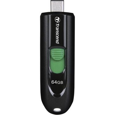 Transcend JetFlash 790C (64 GB, USB-C), Chiavetta USB, Nero Transcend JetFlash 790C (64 GB, USB-C), Chiavetta USB, Nero