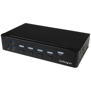StarTech Switch Kvm DP A 4 Porte - 4k, Switch KVM, Nero StarTech Switch Kvm DP A 4 Porte - 4k, Switch KVM, Nero