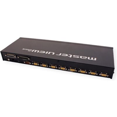 Aten CS1708A, interruttore KVM a 8 porte 2x PS2/ USB, VGA, daisychain, Switch KVM, Nero Aten CS1708A, interruttore KVM a 8 porte 2x PS2/ USB, VGA, daisychain, Switch KVM, Nero