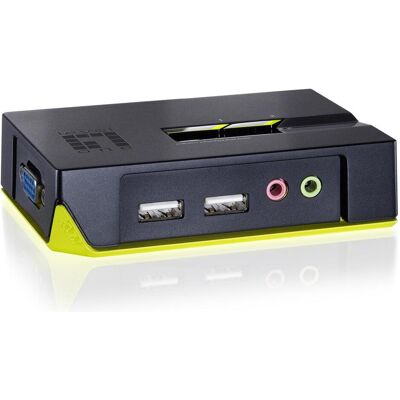 LevelOne Level One KVM-0221, Switch KVM, Verde, Nero LevelOne Level One KVM-0221, Switch KVM, Verde, Nero