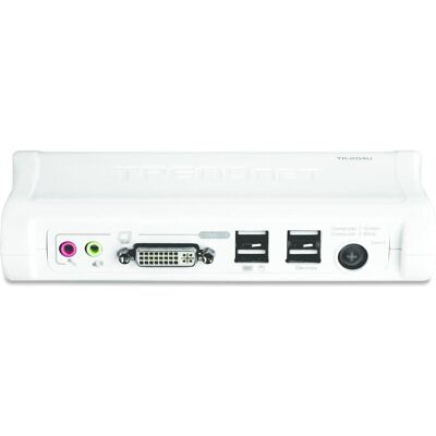 Trendnet Switch KVM TK-204UK 2 porte DVI USB, Switch KVM, Bianco Trendnet Switch KVM TK-204UK 2 porte DVI USB, Switch KVM, Bianco