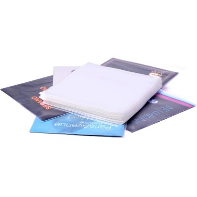 Zomo Coperchi di protezione LP Fine 85 - Set 100 pezzi, Borsa + Custodia DJ Zomo Coperchi di protezione LP Fine 85 - Set 100 pezzi, Borsa + Custodia DJ