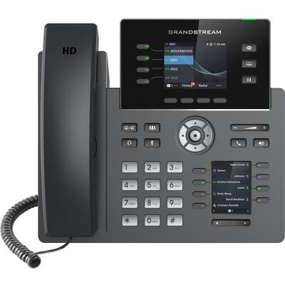Grandstream Telefono VoIP IP 2614 HD, Telefono, Nero Grandstream Telefono VoIP IP 2614 HD, Telefono, Nero