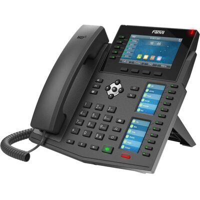 Fanvil Telefono IP X6U, Telefono, Nero Fanvil Telefono IP X6U, Telefono, Nero