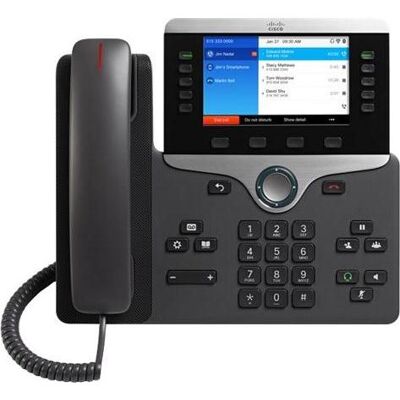 Cisco Systems Telefono IP 8861 SIP, Telefono, Nero, Argento Cisco Systems Telefono IP 8861 SIP, Telefono, Nero, Argento