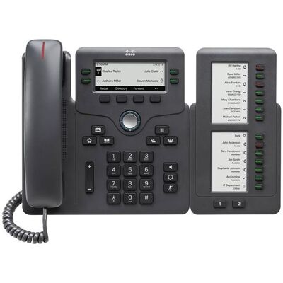 Cisco Systems IP Phone 6800 Key Expansion Module - Modulo di espansione tasti funzione per VoIP-, Telefono, Grigio Cisco Systems IP Phone 6800 Key Expansion Module - Modulo di espansione tasti funzione per VoIP-, Telefono, Grigio