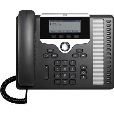 Cisco Systems Telefono UC 7861 IP nero, Telefono, Nero, Argento Cisco Systems Telefono UC 7861 IP nero, Telefono, Nero, Argento