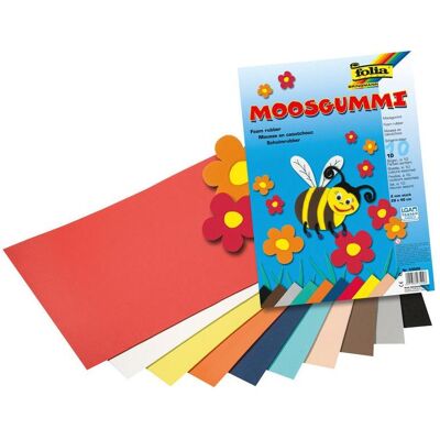 Piastra di schiuma Folia - 290x400mm - 2mm - 5 pezzi Piastra di schiuma Folia - 290x400mm - 2mm - 5 pezzi