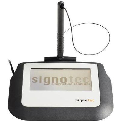 Pad firma Signotec Sigma con retroilluminazione - 9,5x4,7cm - Cablato - USB - Non collegabile Pad firma Signotec Sigma con retroilluminazione - 9,5x4,7cm - Cablato - USB - Non collegabile