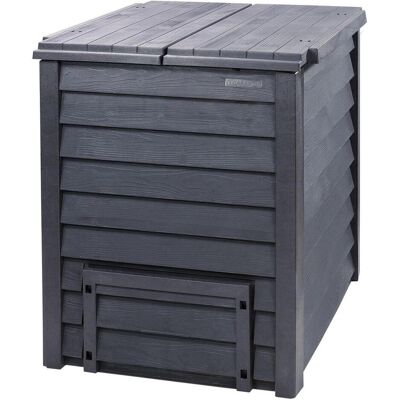Garantia Compostiera Esterno Grigia 600L - Soluzione di Compostaggio Garantia Compostiera Esterno Grigia 600L - Soluzione di Compostaggio