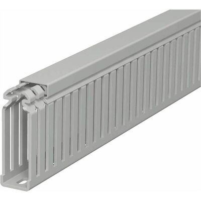 Canalino cablaggio PVC OBO Bettermann LKV 75025 - 75x25mm - 2m Canalino cablaggio PVC OBO Bettermann LKV 75025 - 75x25mm - 2m