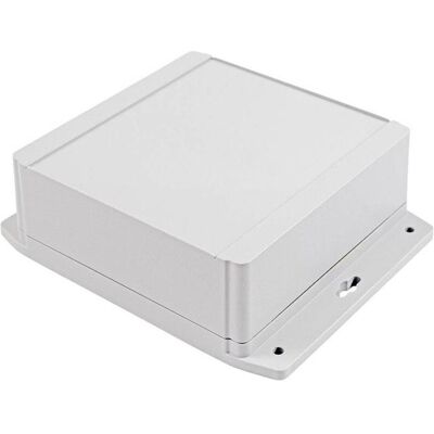 Custodia in policarbonato grigio chiaro Hammond 160x160x38mm - Universale Custodia in policarbonato grigio chiaro Hammond 160x160x38mm - Universale