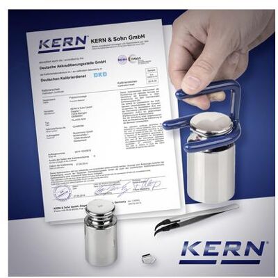 Kern, Bilancia di precisione, Taratura DAKKS Kern, Bilancia di precisione, Taratura DAKKS