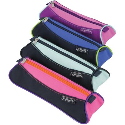 4x Herlitz, Astuccio, Faulenzer dreikant 4x Herlitz, Astuccio, Faulenzer dreikant