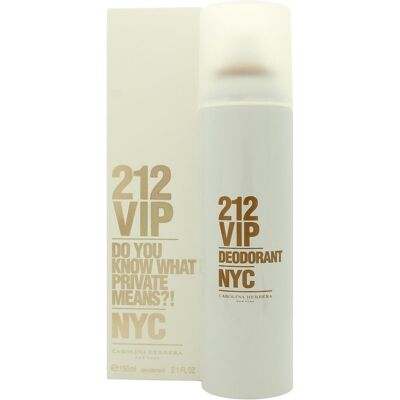 Carolina Herrera 212 VIP Deodorante Spray (150 ml) Carolina Herrera 212 VIP Deodorante Spray (150 ml)