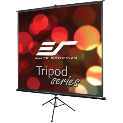 Elite Screens Treppiede (136", 1:1), Schermo di proiezione, Nero Elite Screens Treppiede (136", 1:1), Schermo di proiezione, Nero