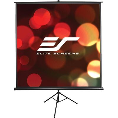 Elite Screens Treppiede (99", 1:1), Schermo di proiezione, Nero Elite Screens Treppiede (99", 1:1), Schermo di proiezione, Nero