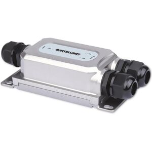 Intellinet Estensore Ultra PoE all'aperto a 2 porte con protezione antivandalo (3 porte), Switch di rete, Grigio Intellinet Estensore Ultra PoE all'aperto a 2 porte con protezione antivandalo (3 porte), Switch di rete, Grigio