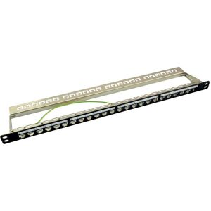 LogiLink Pannello di distribuzione, Accessori per server, Nero LogiLink Pannello di distribuzione, Accessori per server, Nero