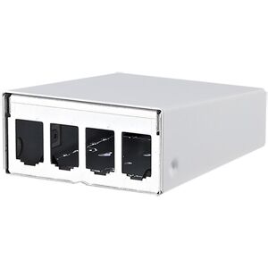 Metz Connect Alloggiamento per montaggio superficiale a 4 porte, Accessori per server, Bianco Metz Connect Alloggiamento per montaggio superficiale a 4 porte, Accessori per server, Bianco