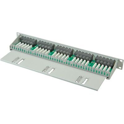 Telegärtner Pannello patch ISDN, Accessori per server, Grigio Telegärtner Pannello patch ISDN, Accessori per server, Grigio