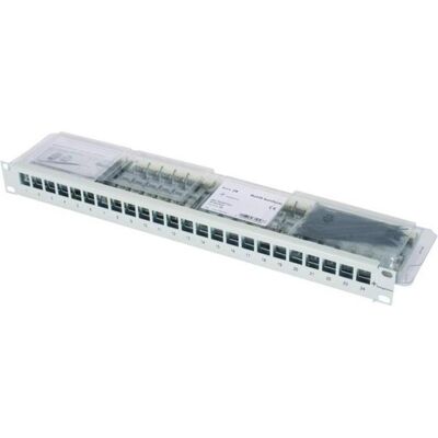 Telegärtner J02023A0040 1U 24 Porte Panel di Patch Cat6A Telegärtner J02023A0040 1U 24 Porte Panel di Patch Cat6A