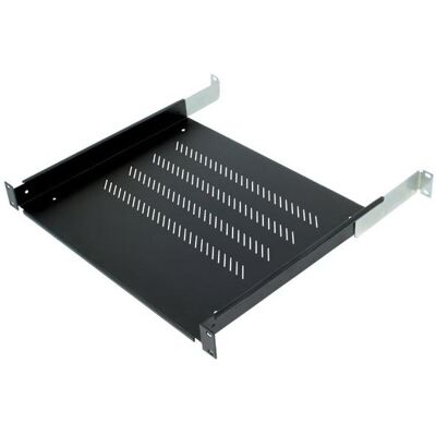 Triton Scaffale da 19": 1U, 750mm, 80kg, Accessori per armadio rack, Nero Triton Scaffale da 19": 1U, 750mm, 80kg, Accessori per armadio rack, Nero