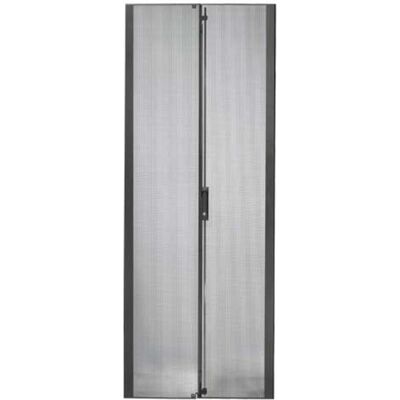 APC Porta NetShelter SX 42U 750mm perforata divisa (42 HE, Rack da 19 pollici), Armadio rack, Nero APC Porta NetShelter SX 42U 750mm perforata divisa (42 HE, Rack da 19 pollici), Armadio rack, Nero