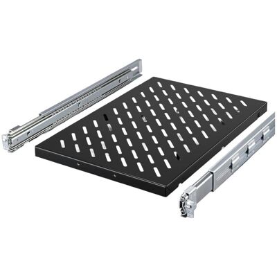 Rittal Scaffale per elettrodomestici, estensibile, Accessori per armadio rack, Nero Rittal Scaffale per elettrodomestici, estensibile, Accessori per armadio rack, Nero