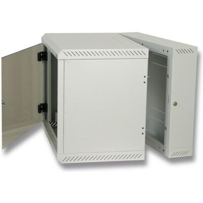 Triton Delta 5D: contenitore da 19" montato a parete, 12U (12 HE, Rack da 19 pollici), Armadio rack, Grigio Triton Delta 5D: contenitore da 19" montato a parete, 12U (12 HE, Rack da 19 pollici), Armadio rack, Grigio