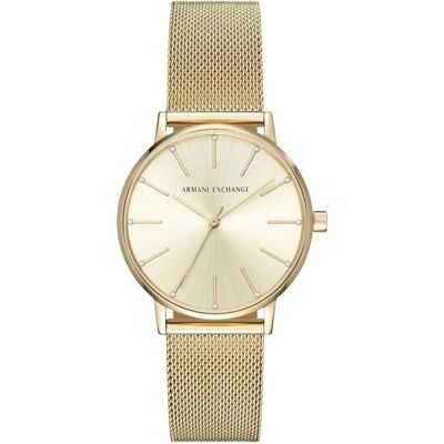 Giorgio Armani Exchange, Orologio da polso, Lola, Oro, (Orologio analogico, 36 mm) Giorgio Armani Exchange, Orologio da polso, Lola, Oro, (Orologio analogico, 36 mm)
