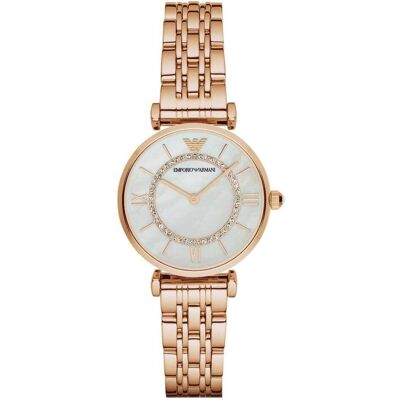 Giorgio Armani Emporio Armani, Orologio da polso, Gianni T-Bar, Oro, (Orologio analogico, 32 mm) Giorgio Armani Emporio Armani, Orologio da polso, Gianni T-Bar, Oro, (Orologio analogico, 32 mm)