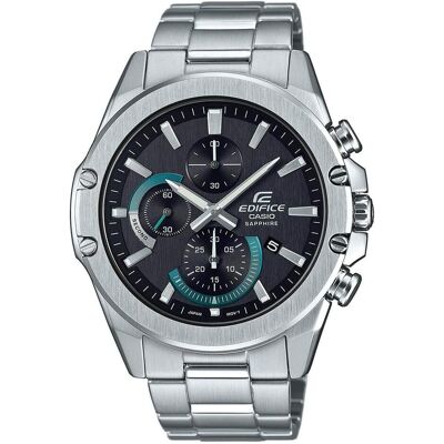 Edifice, Orologio da polso, EFR-S567D-1AVUEF, Argento, (Cronografo, Orologio analogico, 50.50 mm) Edifice, Orologio da polso, EFR-S567D-1AVUEF, Argento, (Cronografo, Orologio analogico, 50.50 mm)