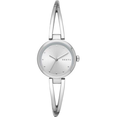 DKNY, Orologio da polso, Passaggio pedonale, Argento, (Orologio analogico, 29 mm) DKNY, Orologio da polso, Passaggio pedonale, Argento, (Orologio analogico, 29 mm)