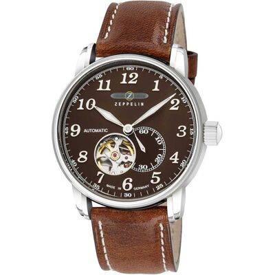 Zeppelin, Orologio da polso, LZ127 Graf, Bianco, (Cronografo, Orologio analogico, 40 mm) Zeppelin, Orologio da polso, LZ127 Graf, Bianco, (Cronografo, Orologio analogico, 40 mm)