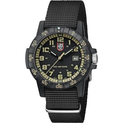 Luminox, Orologio da polso, Leatherback Sea Turtle Giant 0320 Series, Beige, Nero, (Fatto in Svizzera, Orologio analogico, 44 mm) Luminox, Orologio da polso, Leatherback Sea Turtle Giant 0320 Series, Beige, Nero, (Fatto in Svizzera, Orologio analogico, 44 mm)