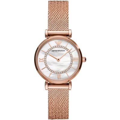 Giorgio Armani Emporio Armani, Orologio da polso, Gianni T-Bar, Rosa, (Orologio analogico, 32 mm) Giorgio Armani Emporio Armani, Orologio da polso, Gianni T-Bar, Rosa, (Orologio analogico, 32 mm)