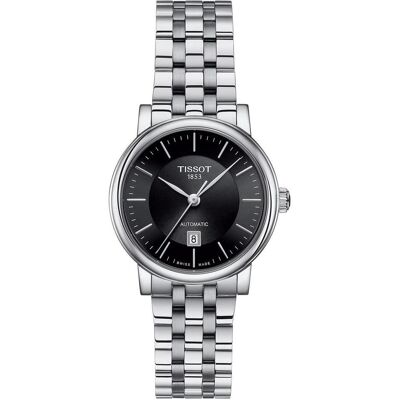 Tissot, Orologio da polso, Carson Automatic Lady, Argento, (Orologio analogico, 30 mm) Tissot, Orologio da polso, Carson Automatic Lady, Argento, (Orologio analogico, 30 mm)