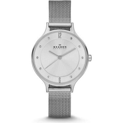 Skagen, Orologio da polso, Anita, Argento, (Orologio analogico, 30 mm) Skagen, Orologio da polso, Anita, Argento, (Orologio analogico, 30 mm)