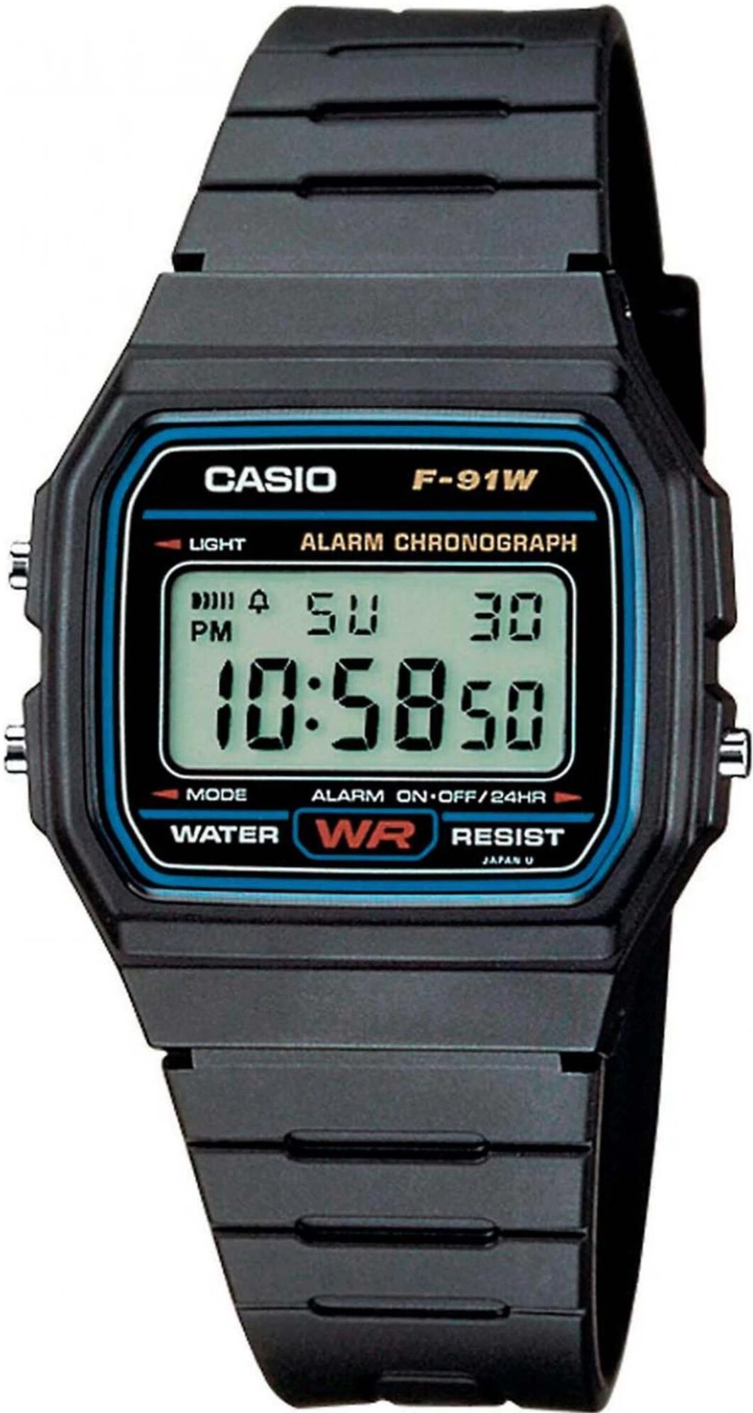 Casio Orologio da polso, F-91w-1yer, Nero, (Orologio digitale, 33.20 mm) 1 Casio Orologio da polso, F-91w-1yer, Nero, (Orologio digitale, 33.20 mm)