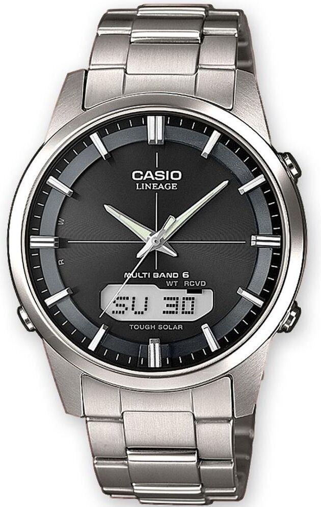 Casio Orologio da polso, Lcw-M170td-1aer, Argento, (Orologio da polso analogico, Orologio interconnesso, Orologio radiocontrollato, 39.50 mm) 1 Casio Orologio da polso, Lcw-M170td-1aer, Argento, (Orologio da polso analogico, Orologio interconnesso, Orologio radiocontrollato, 39.50 mm)