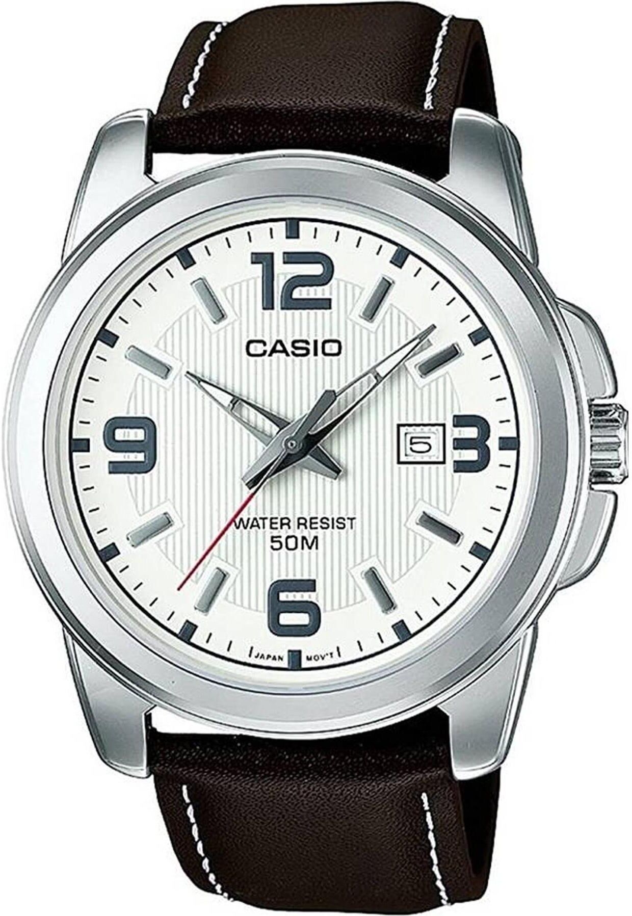 Casio Orologio da polso, Mtp-1314pl-7avef, Argento, Bianco, Nero, (Orologio da polso analogico, 44.90 mm) 1 Casio Orologio da polso, Mtp-1314pl-7avef, Argento, Bianco, Nero, (Orologio da polso analogico, 44.90 mm)
