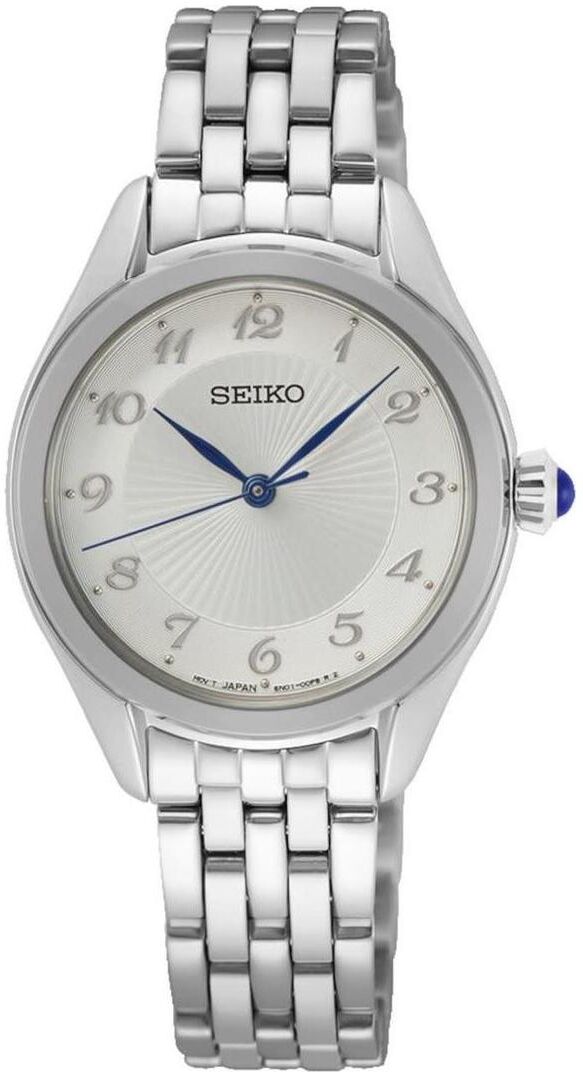Seiko Orologio da polso, quarzo, Argento, (Orologio da polso analogico, 29 mm) 1 Seiko Orologio da polso, quarzo, Argento, (Orologio da polso analogico, 29 mm)