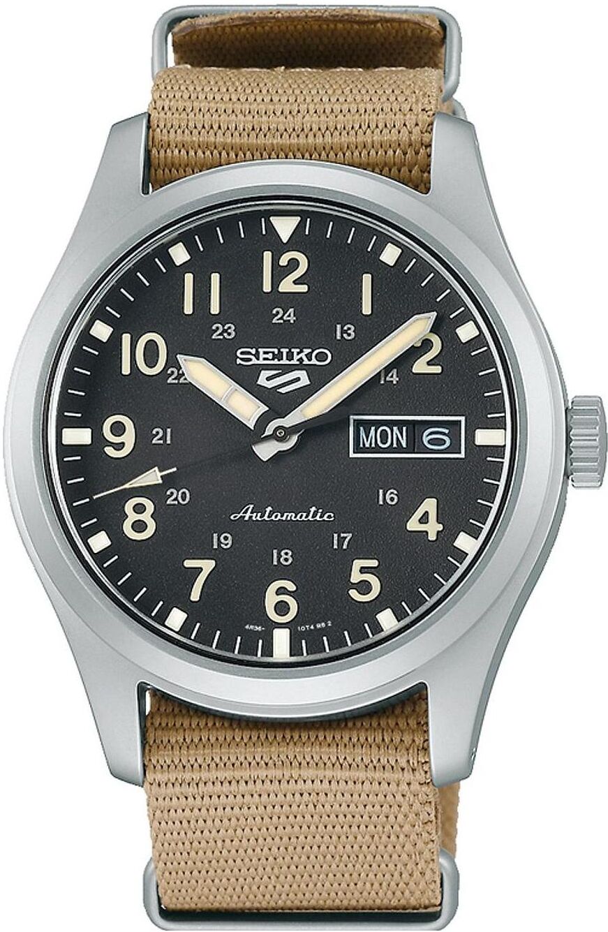 Seiko Orologio da polso, 5 Sport, Marrone, (Orologio da polso analogico, 39 mm) 1 Seiko Orologio da polso, 5 Sport, Marrone, (Orologio da polso analogico, 39 mm)