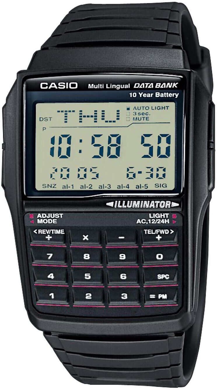 Casio Orologio da polso, Dbc-32-1aes, Nero, (Cronografo, 37.40 mm) 1 Casio Orologio da polso, Dbc-32-1aes, Nero, (Cronografo, 37.40 mm)