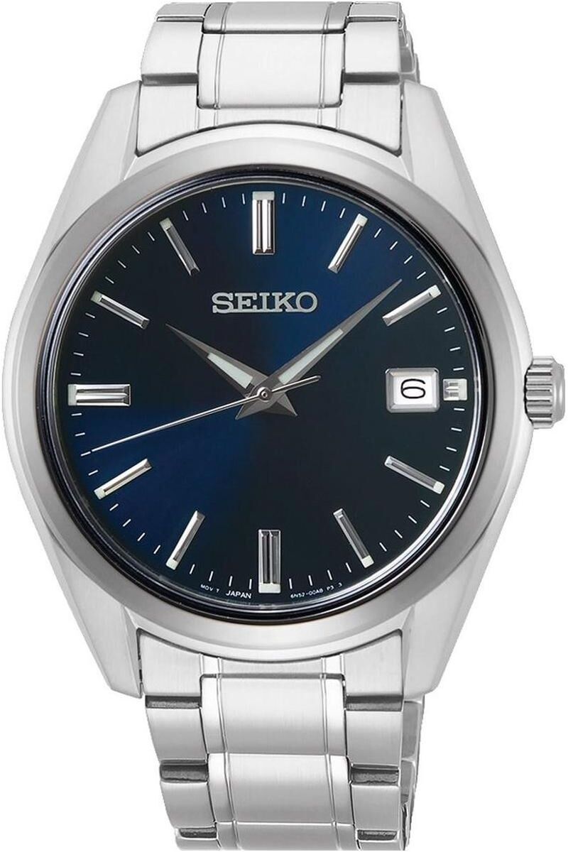 Seiko Orologio da polso, Uomo, Argento, (Orologio da polso analogico, 40 mm) 1 Seiko Orologio da polso, Uomo, Argento, (Orologio da polso analogico, 40 mm)