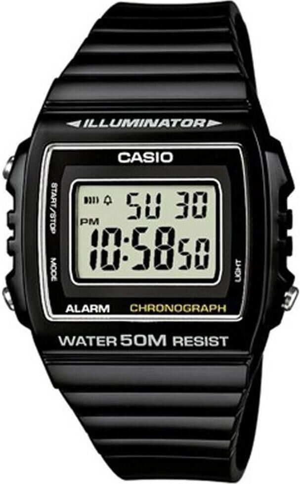 Casio Orologio da polso, W-215h-1avef, Nero, (Orologio digitale, 40 mm)